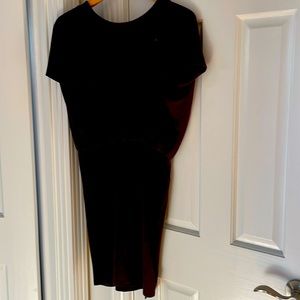 Gorgeous work dress worn under a jacket